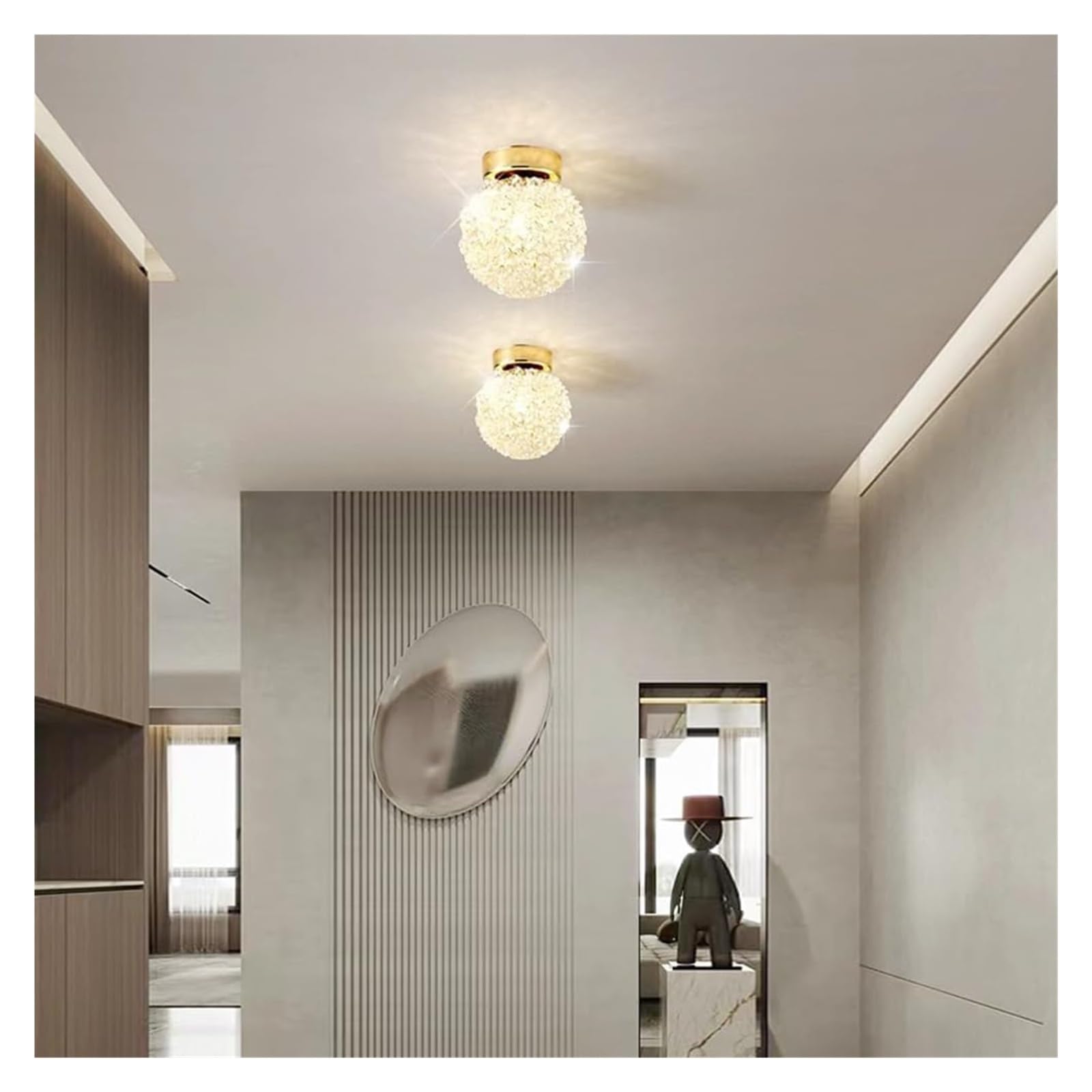 Apparecchi Di Illuminazione Da Soffitto In Cristallo, Lampadari In Cristallo Incastonati,Illuminazione per interni