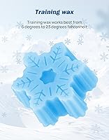 Vista 3 de JOYTUTUS Professional Ski & Snowboard Tuning and Waxing Kit - Complete All-in-One Set with Wax Iron, All Temperature Wax, Edge Tuner, Brush