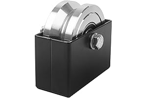 4” V-Groove Sliding Gate Wheel: Strength at Its Finest