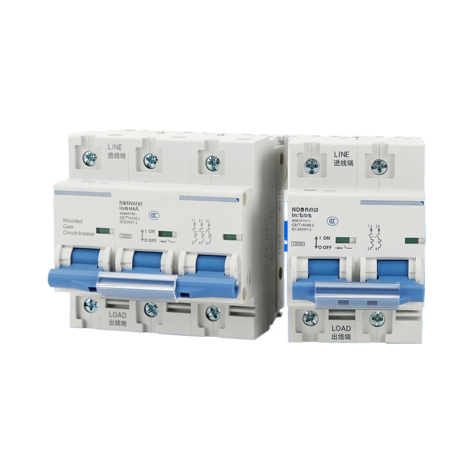 Disjoncteur B1-125 3P 125A triphasé pour tableau électrique général - 2