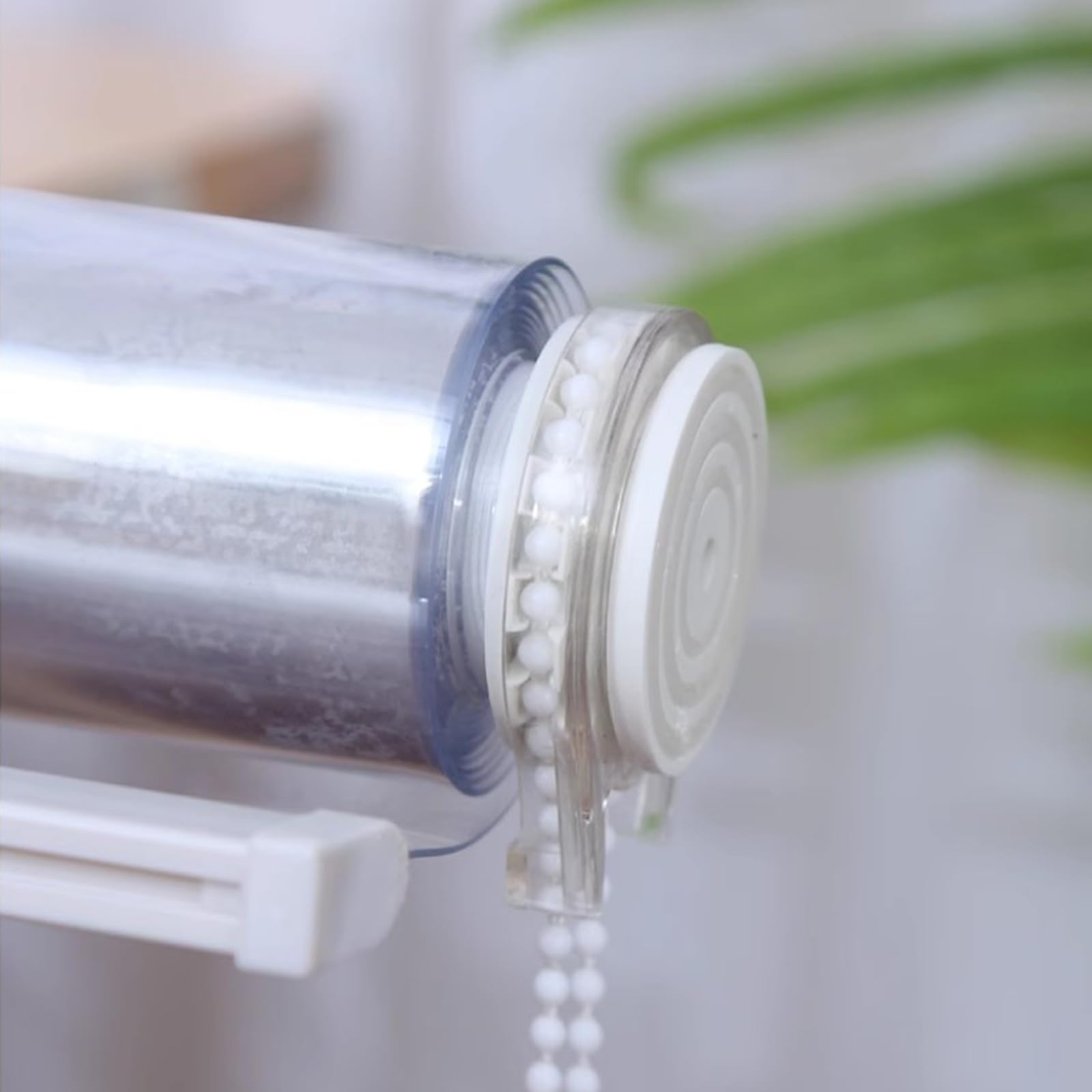 Transparentes Wasserdichtes Rollo,PVC Rollläden Durchsichtige Rollos,Klare Reißfeste Wetterfeste Rollos,Kunststoff Regenschutz Rollos,Seitenzug-Rollo für Außen,Breite X Höhe (160cm x 220cm)