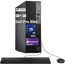 Dell Pro Slim Desktop Intel Core Ultra 5 235 16GB RAM, 512GB SSD