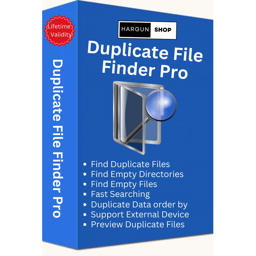 Hargun Shop Duplicate Files Finder Pro | Lifetime Validity | Email Delivery in 2 hours- No CD (B0D27DRC1S) Amazon Price History, Amazon Price Tracker