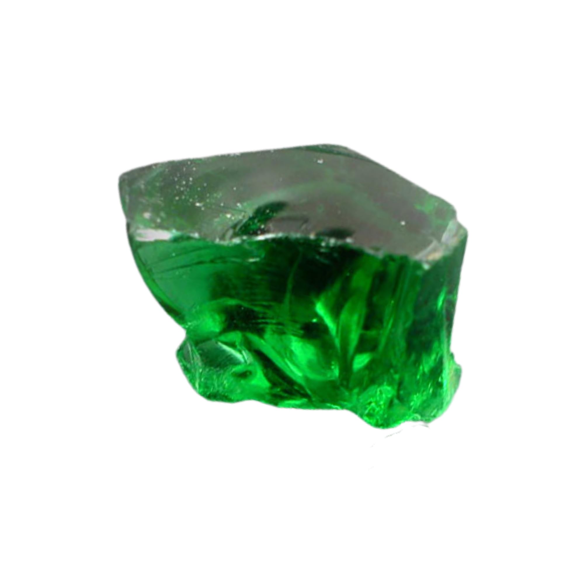 Natural Green Andara Obsidian Rough Gemstone – 1375 Ct AAA Quality for Jewelry Making & Crystal Collection | Uncut Green Obsidian Stone from Mexico for DIY, Ring, Pendant, Necklace Crafting | Good Luck & Protection Crystal