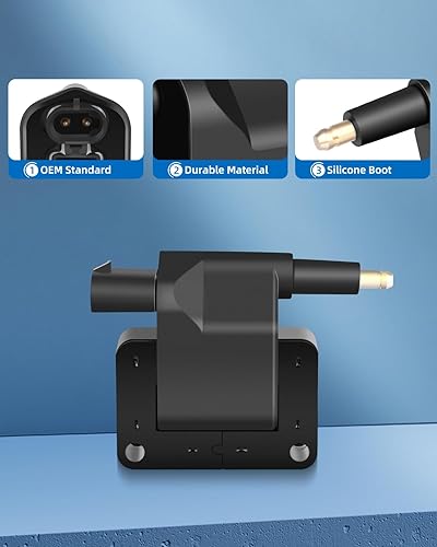 Vista 1195 de ECCPP Bobinas de encendido portátiles de repuesto para automóvil compatibles con Infiniti I30/para Nissan Maxima 3.0L V6 2000-2001 Reemplazo