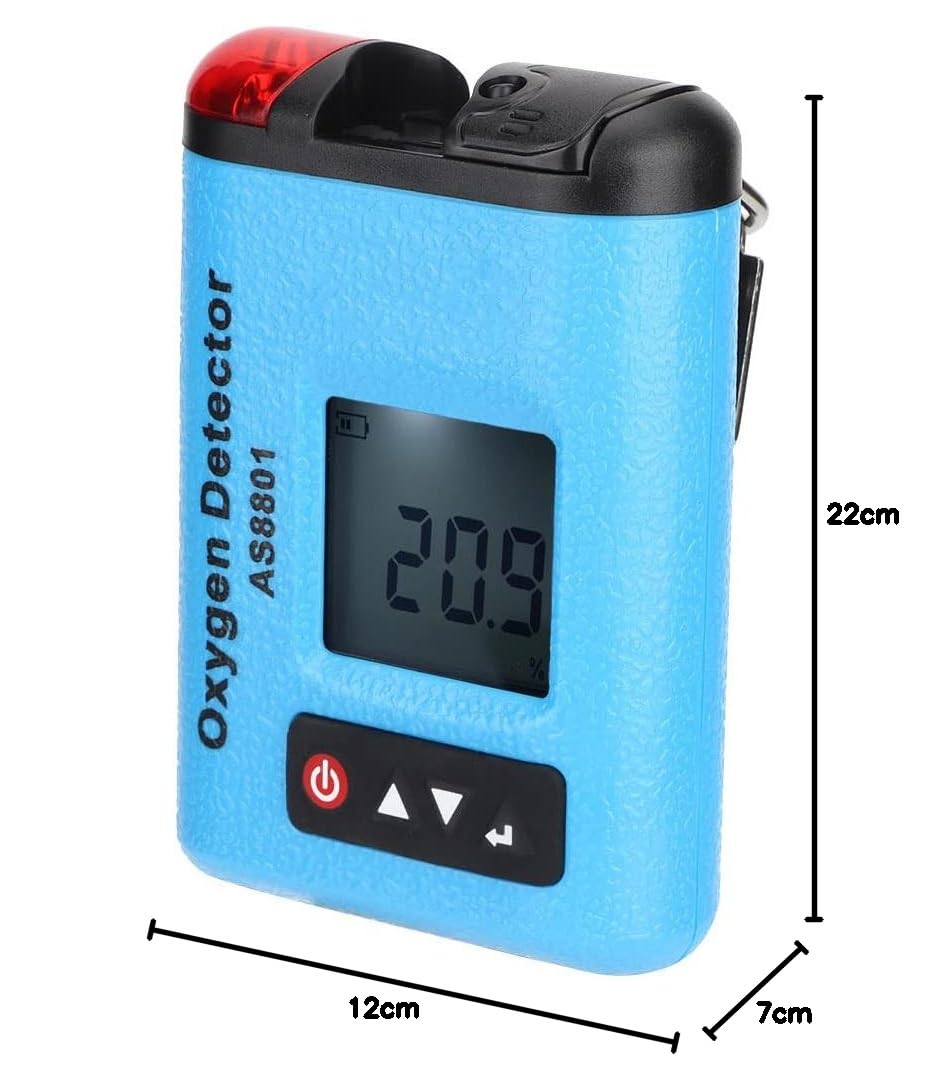 Detector de Gas Oxígeno Portátil para la Industria, Alerta de Fuga de Gas, Medidor de Consumo de Oxígeno para Plataformas Petrolíferas y Procesos de Fabricación