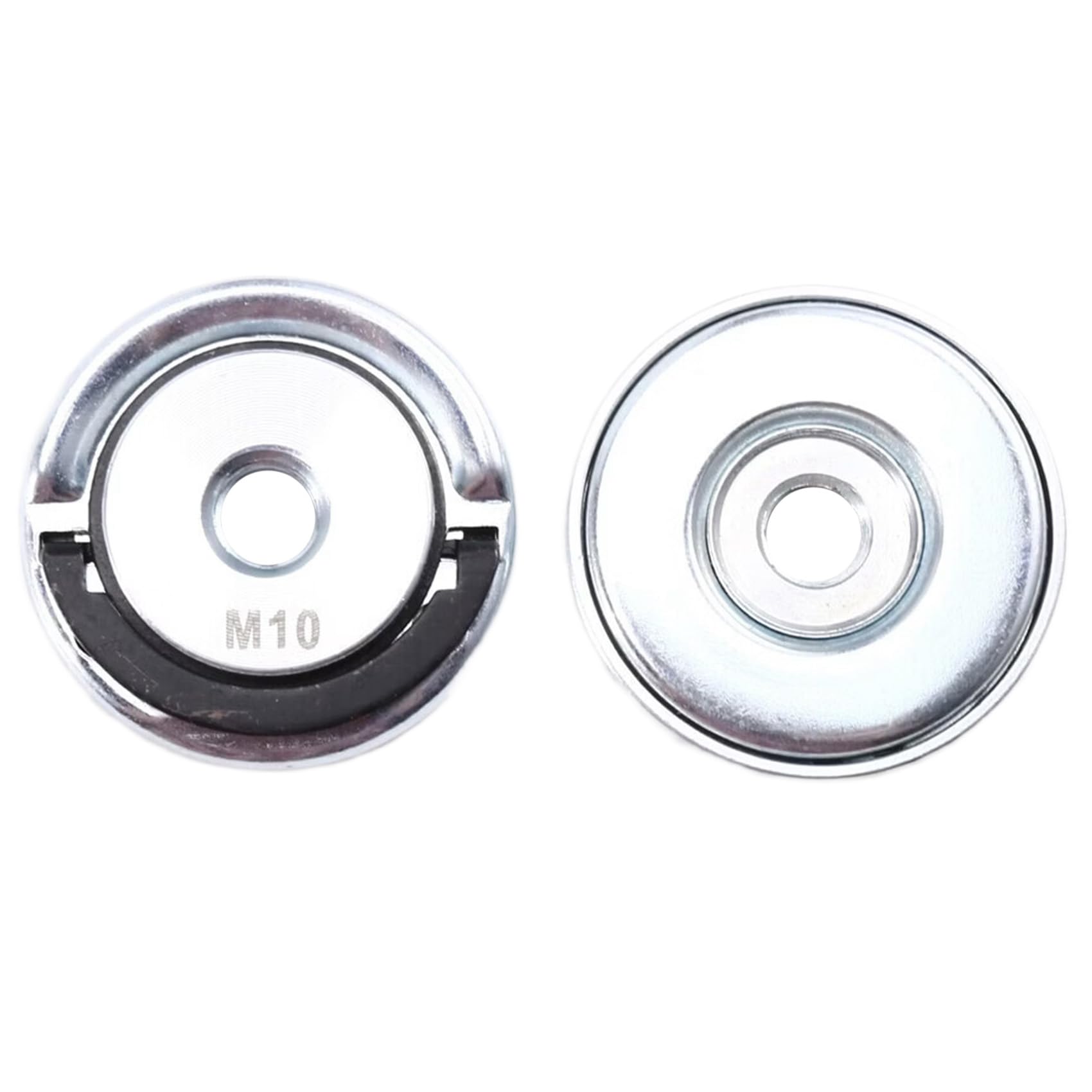 Jnchdghwa As Shown Flange Locking Nut,M10 Thread Angle Grinder Flange Nut 2Pcs Angle Grinding Tool For Fixing Cutting Disc