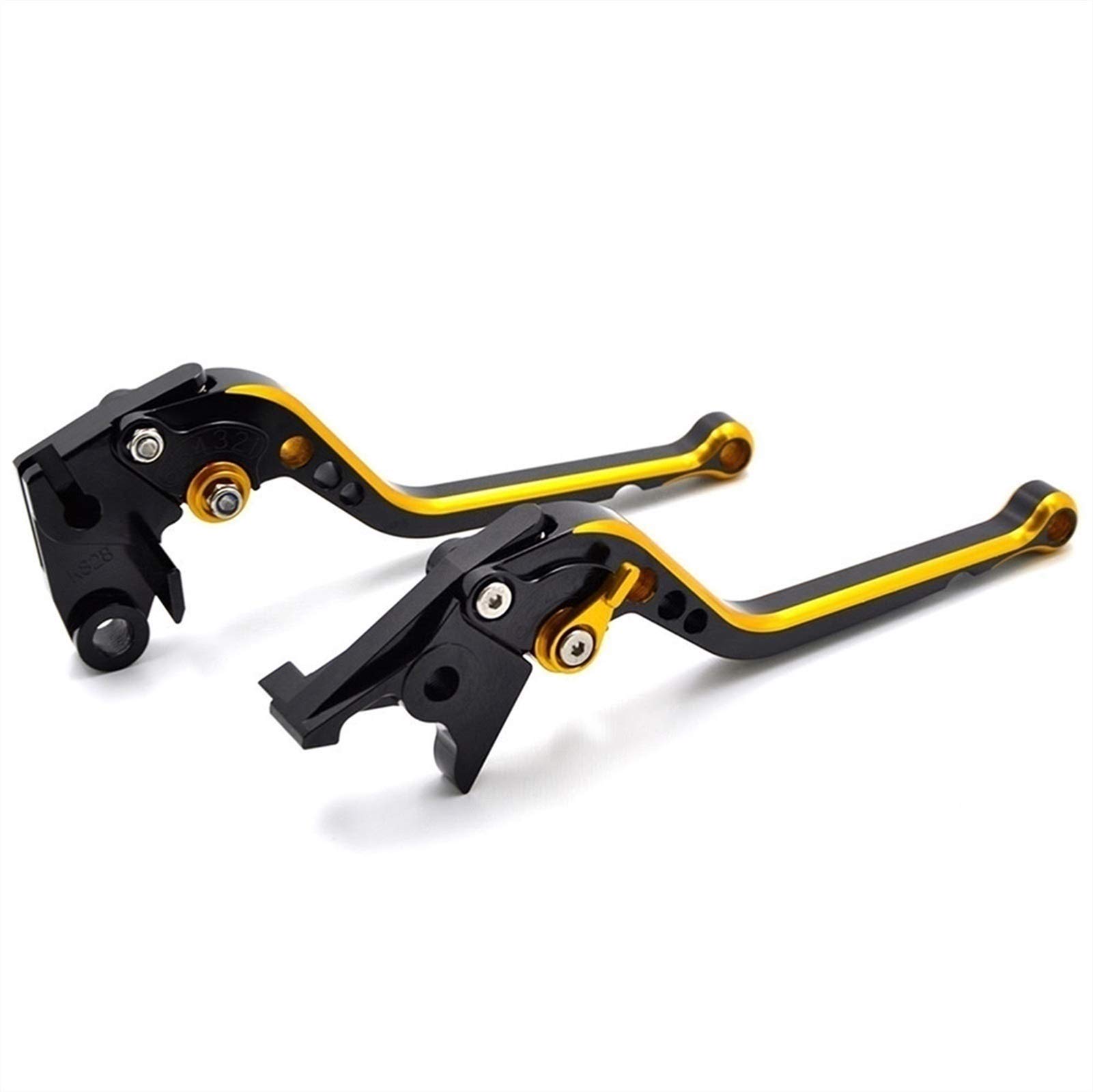 Leva Della Frizione Del Freno Regolabile Per Moto CNC Per DUCATI Monster 696 2008-2014 796 Monster 2010-2015 Monster 659 2013-2014 Leva Della Frizione Del Freno (Colore : Oro)