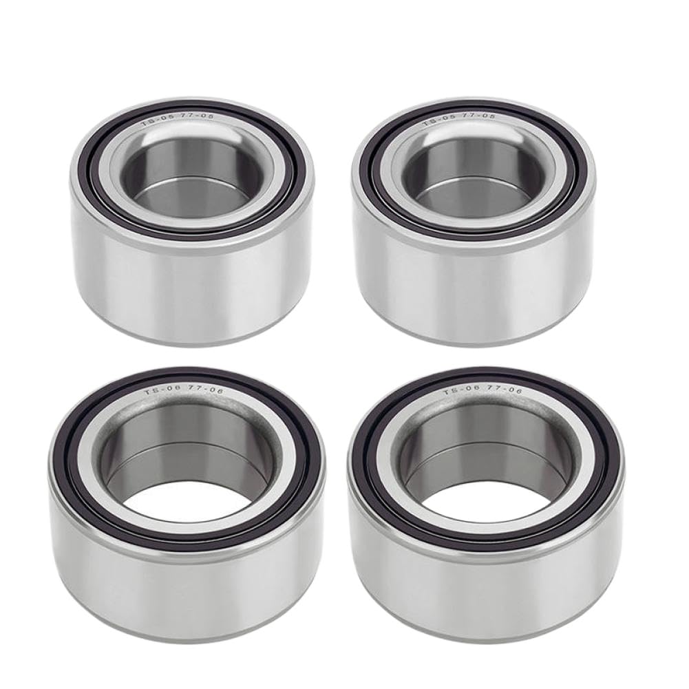 Front and Rear Wheel Hub Bearings Kit 3514635 Compatible with RZR 4 S 800 570 EFI XP800 RZR800 RZR570 XP Diesel 4x4 6x6(Front)
