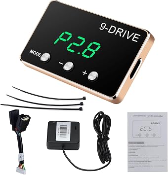 Liiiyuan Throttle Response Controller,Smart Electronic Racing Accelerator 9 Drive 9-Mode Universal for Dodge Maserati Jeep Chrysler
