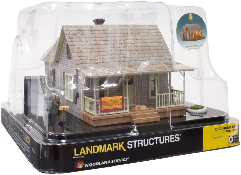 Woodland Scenics O Scale Built-Up Building/Structure Old Homestead