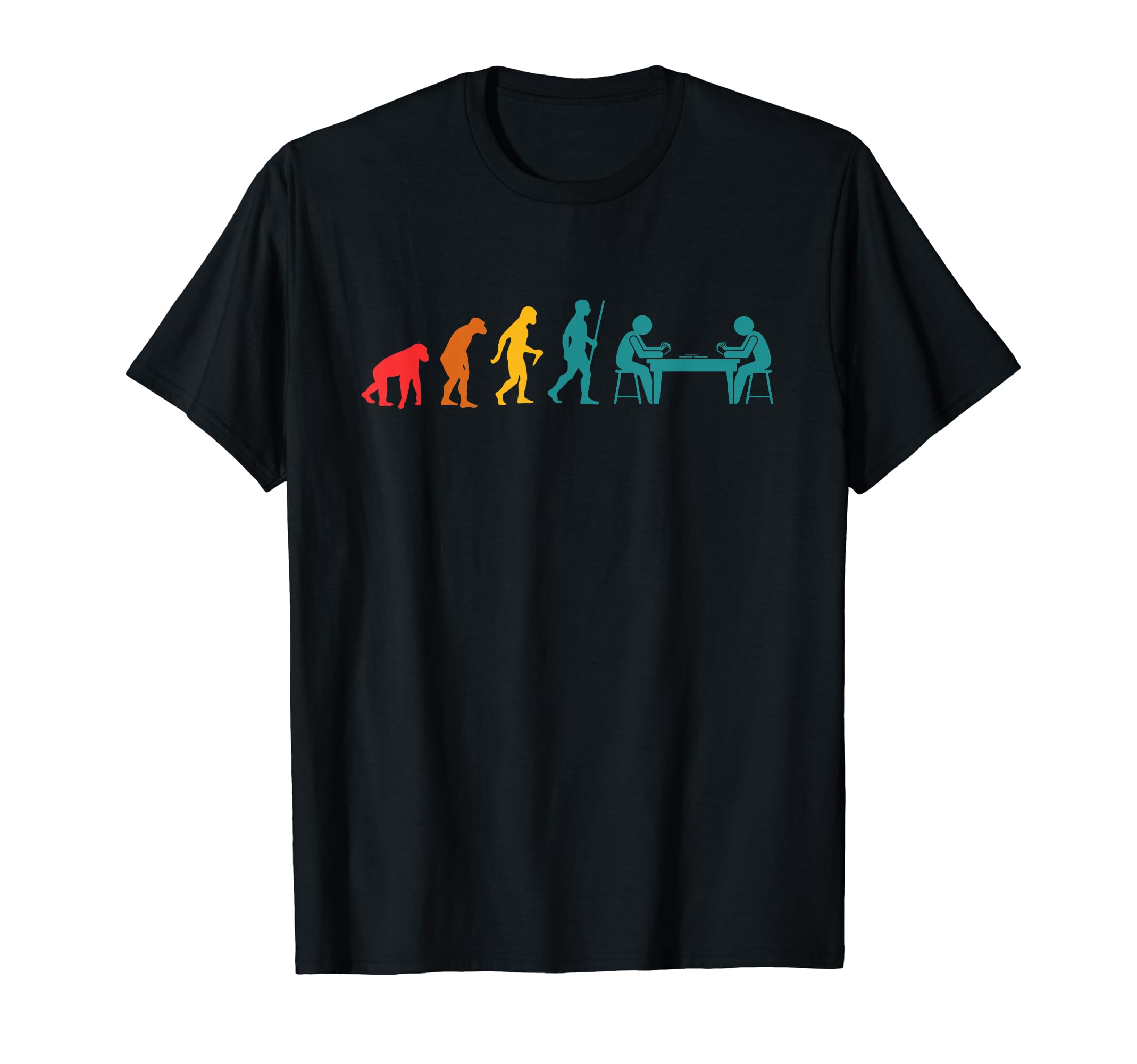 Playing Mahjong Mahjong Tiles DesignEvolution Mahjong T-Shirt