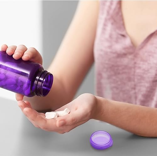 Miniatura 5 de Patelai Paquete de 6 cajas pequeñas organizadoras de píldoras, contenedor de píldoras de viaje, portátil, diario, mini estuche para medicamentos de