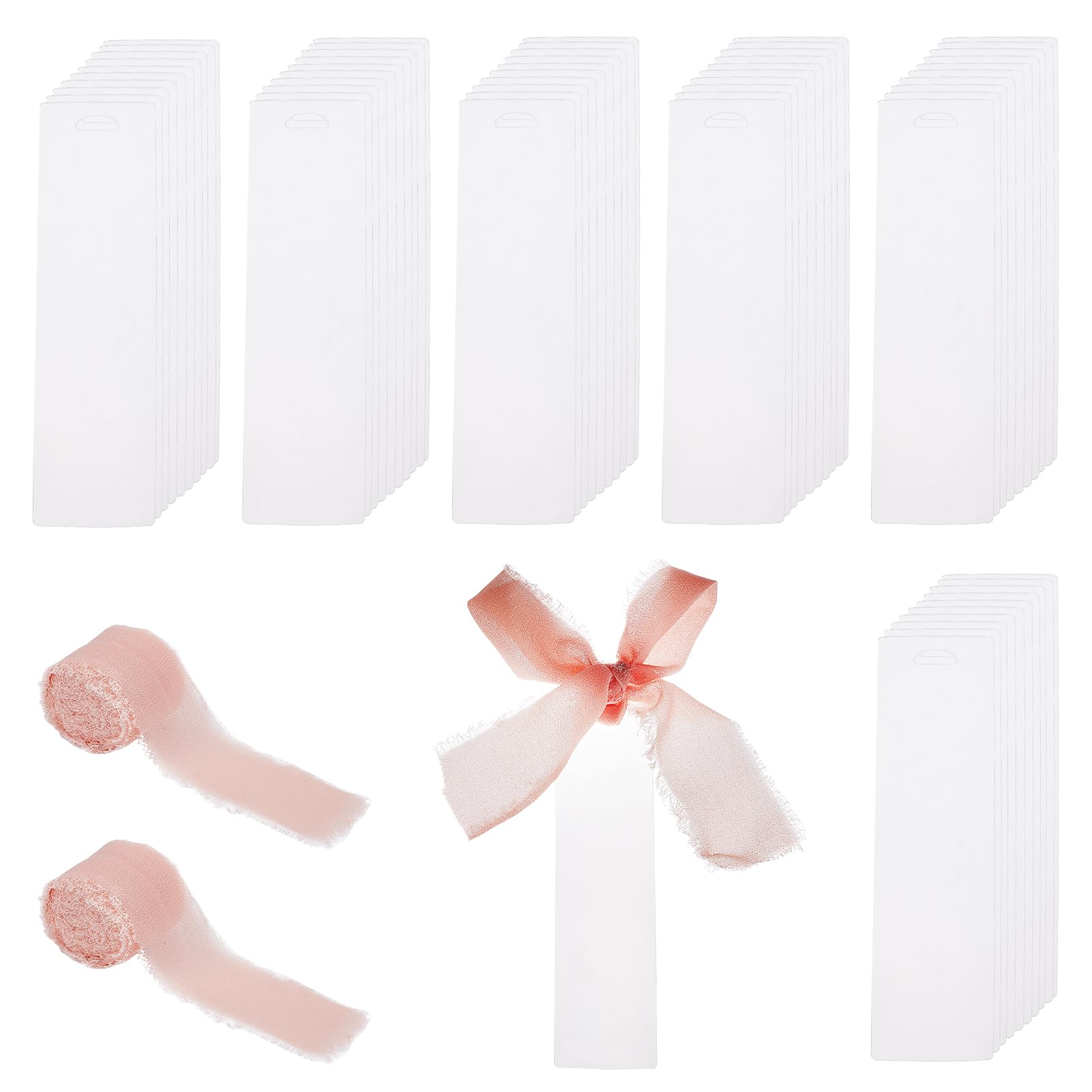 Marque-pages acrylique transparent pour sublimation et lecture