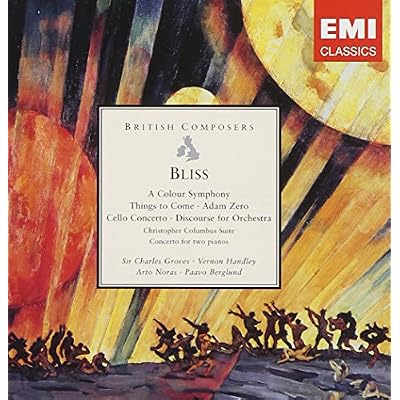 Bliss: Colour Symphony, Cello Concerto, Suites/Discourse, Concerto for Two Pianos, Christopher Columbus