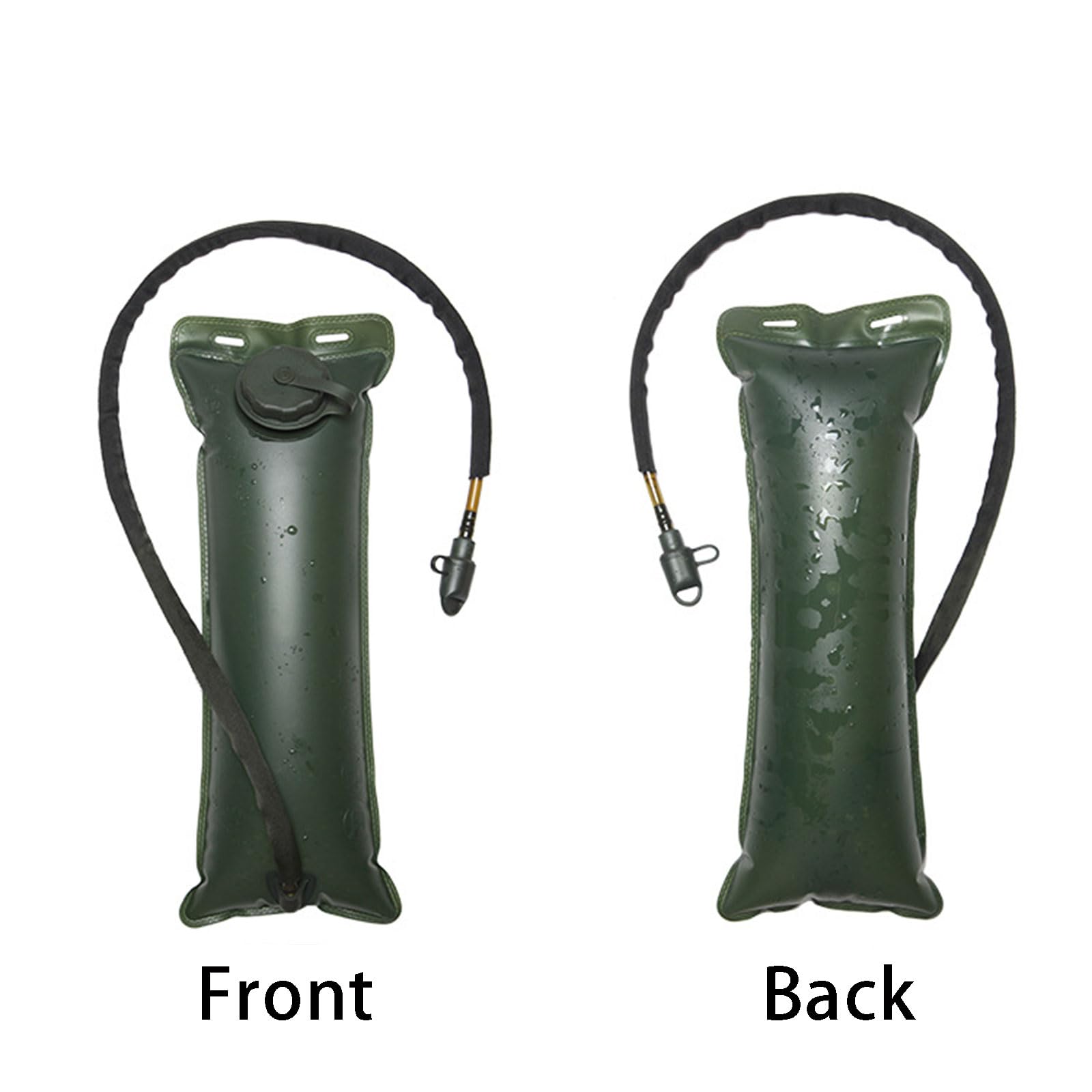 Bolsa de Hidratación, Vejiga de Hidratación, Bolsa De Agua para Mochila Hidratación 3L, Bolsa de Agua Portátil, Tapa a Prueba de Fugas y Tubo de Aislados, para Ciclismo, Correr, Senderismo, Escalada