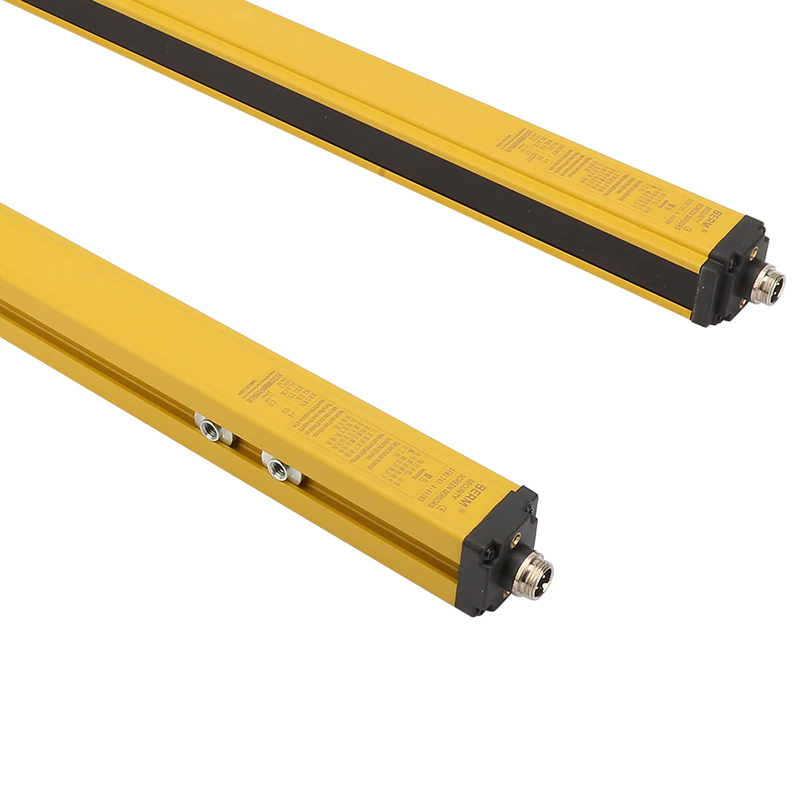 Sensore fotoelettrico a barriera di sicurezza, 12 fasci, NPN/NC, 10-30 VDC, grado di protezione IP65, modello BEM1240-A-440NB