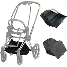 Buggy Shopping Basket compatible with Cybex Priam 3/4 Pushchair Storage Bag Stroller Diaper Bag DIY Direct Replace Baby Buggy Accessories