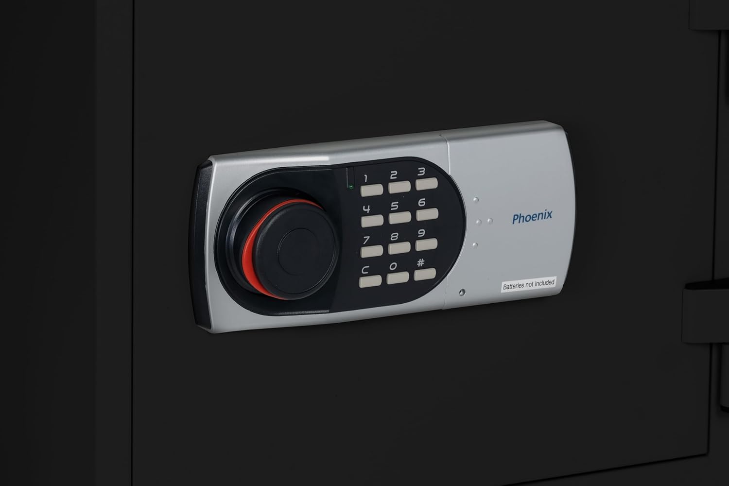 Olympian 1-Hour Fire Rated Fireproof Safe - Digital Lock - Bolt-Down Kit Included - For Home or Office 0.66 cu ft, Black Finish, Model 1231B