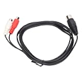 Sanpyl 8 Pin Din to 2 Adapter Cable, 8 Pin Male to 2 Female Cable for Sound Instrument Equipment 4.9ft