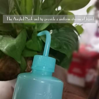 Valchoose 250ml Squeeze Bottle, Premium Wash Bottle LDPE, Blue, 1 Pack