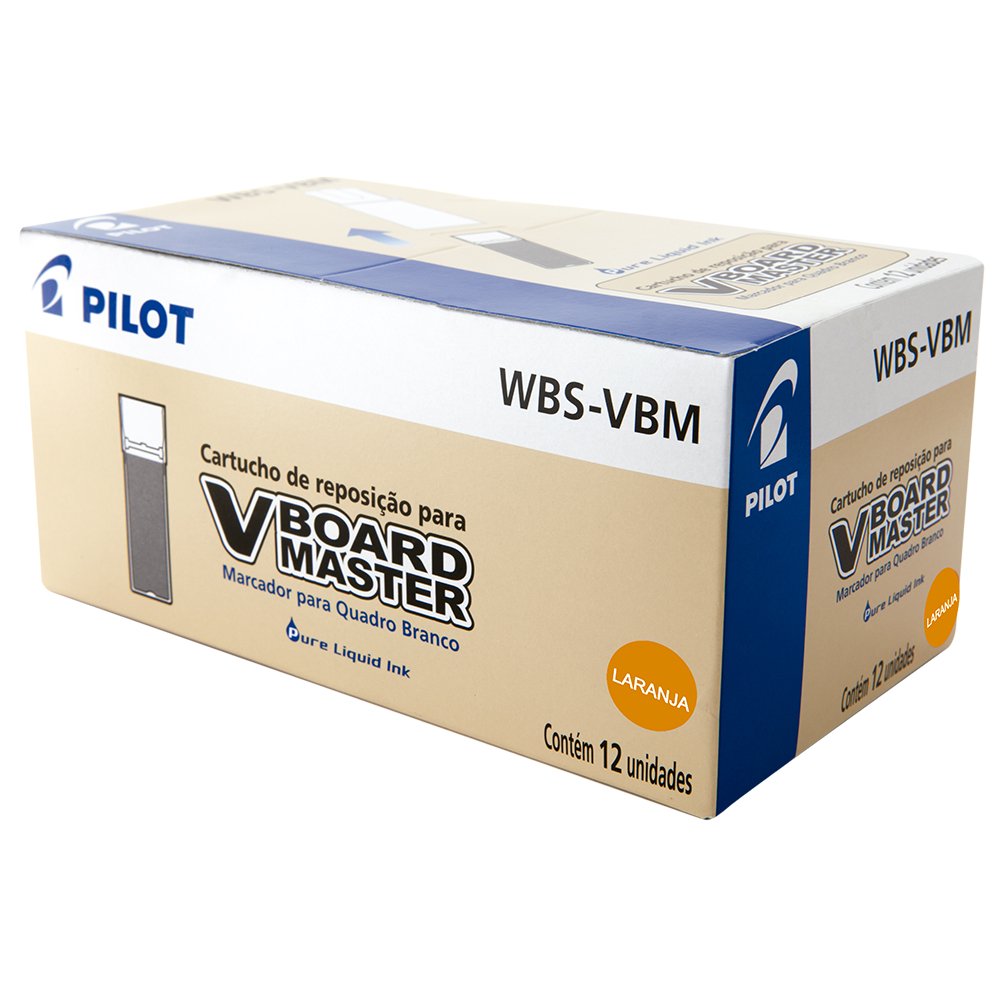 Pilot V-Board Master Begreen Orange 6mm Bullet Tip Marker Pen • Pris