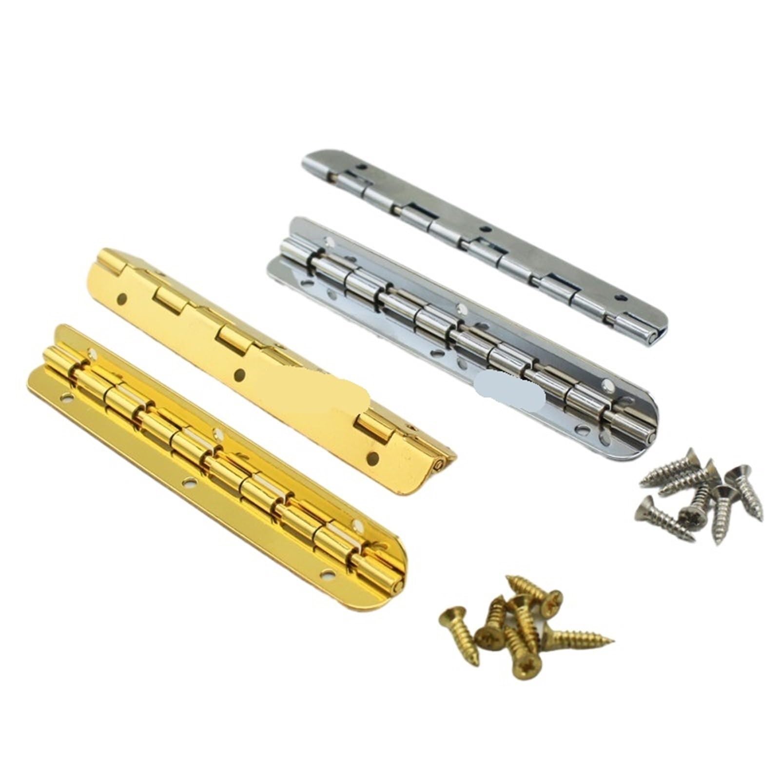 Kdhcvkz Silver 16Pcs 9 * 80Mm Hinges For Wooden Boxes(Silver)