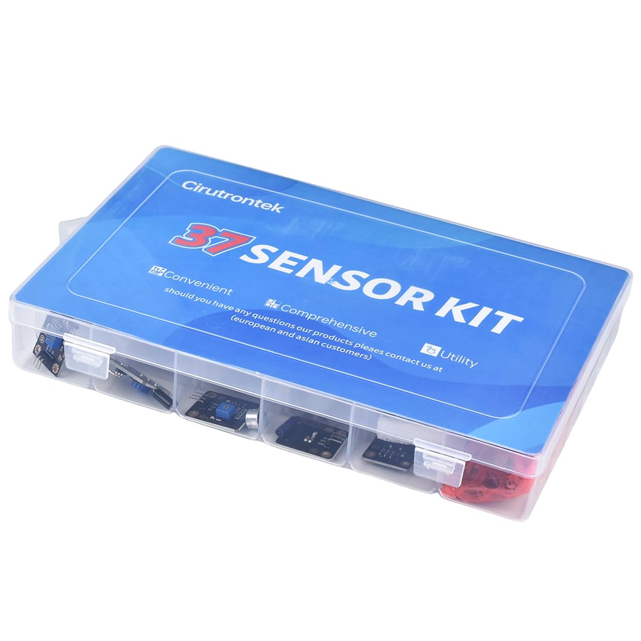 Snapklik.com : 37 In 1 Sensor Module Kit - For Arduino Starters Sensor ...