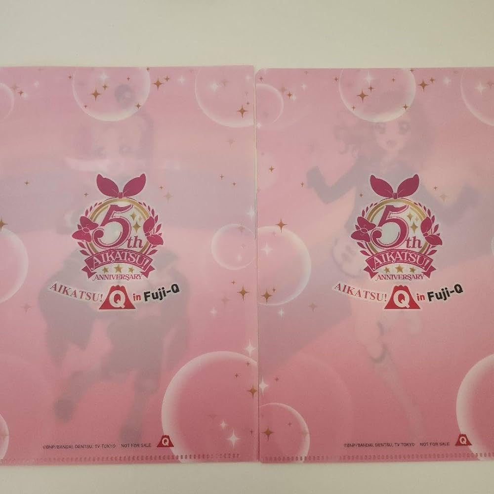 虹野ゆめ　クリアファイル グッズ-クリアファイル】アイカツ！＆アイカツスターズ！ クリア