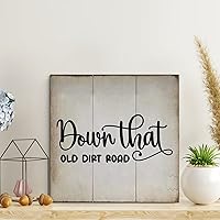 Vista 36 de LITTLEGROVE SEEDS Divertido letrero de madera para palet con texto en inglés "Difficult Roads Often to Beautiful Destinations", letreros de madera