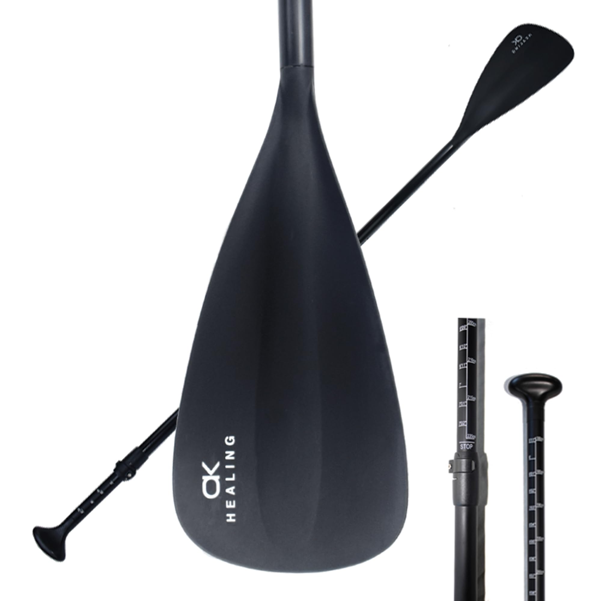 Amazon | KHEALING カヤック パドル カーボン ボート用 210cm 炭素繊維  