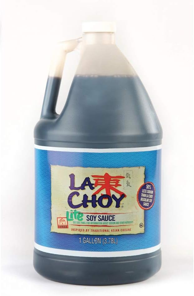 La Choy Lite Reduced Sodium Soy Sauce, 1 Gallon Grocery