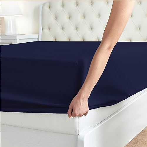 Vista 51 de IR Imperial Rooms Sábana bajera ajustable tamaño King – Sábanas bajeras de 16 pulgadas de profundidad de 16 pulgadas de microfibra suave premium