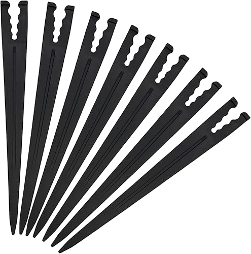 200 estacas de apoyo de goteo de riego de 18-14 pulgadas, manguera universal de tubería para jardines, flores, plantas, verduras