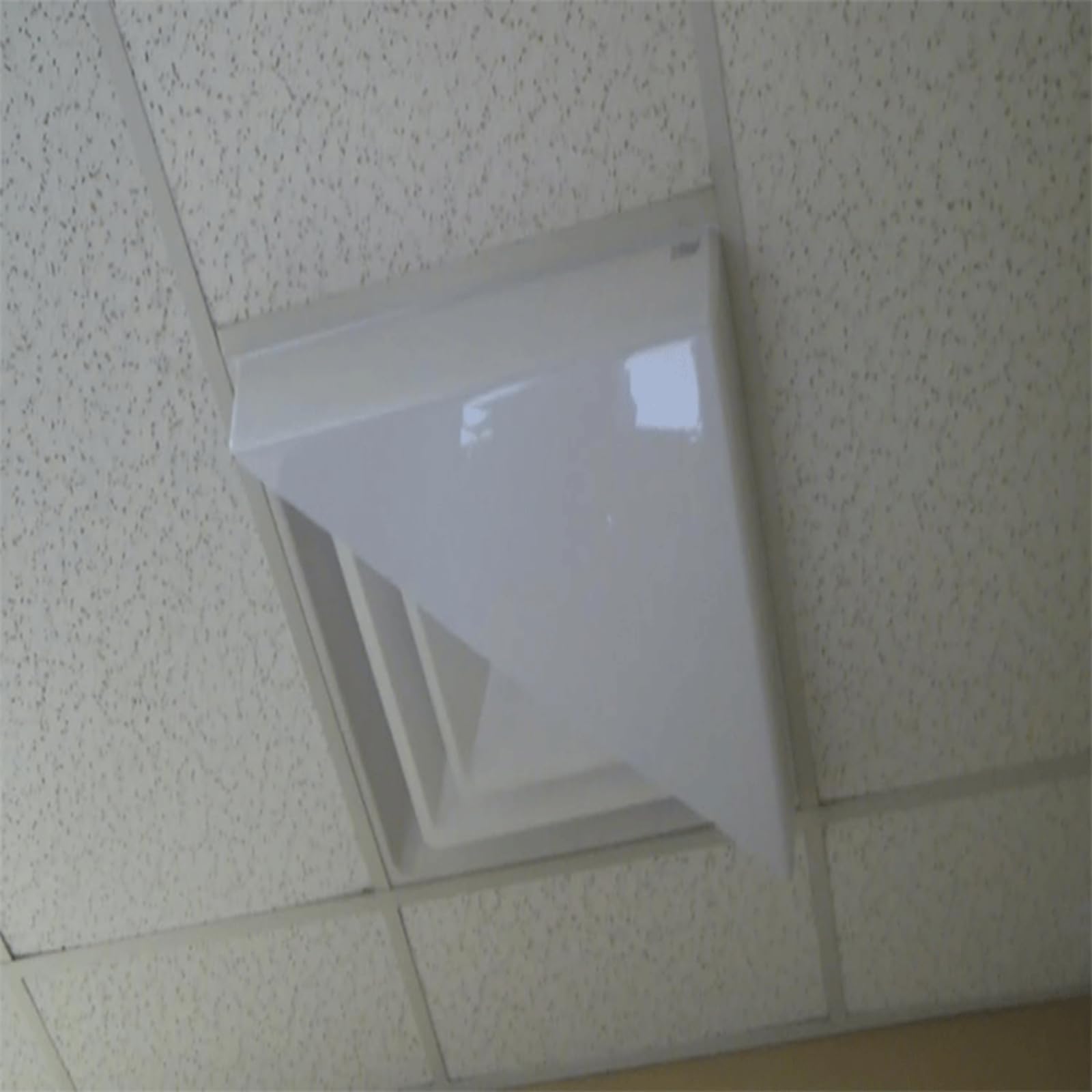 2 Pieces Deviatore Angolare Soffitto Alluminio Deflettore Griglia Soffitto Profilo Sottile Articolo Casa