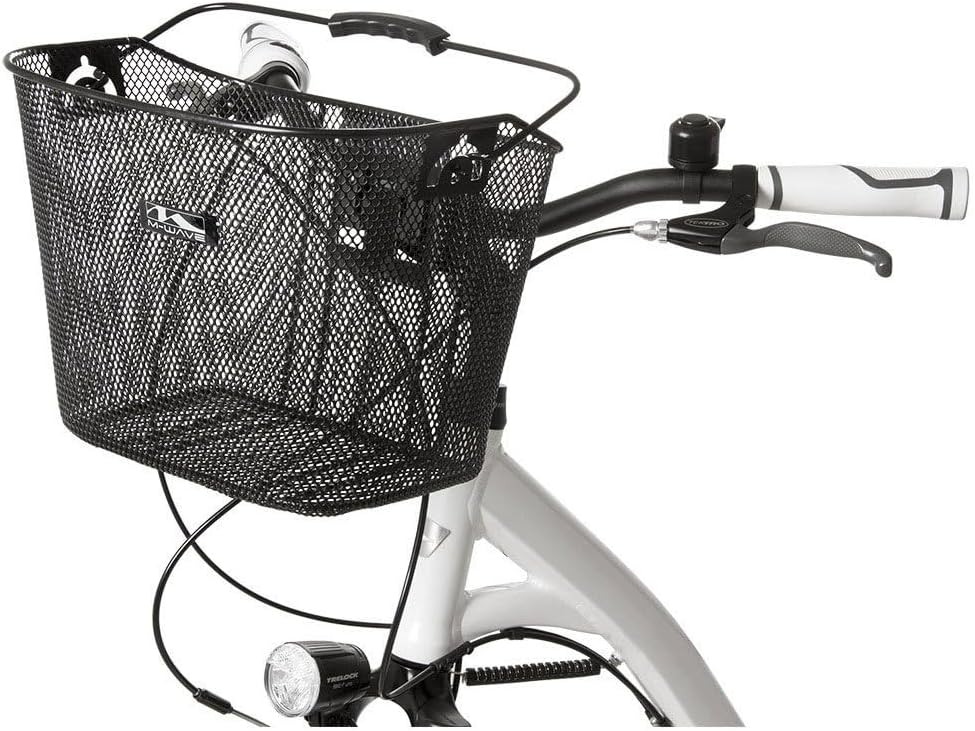 M-Wave Ba-F Clip Bar Bicycle Basket - Black