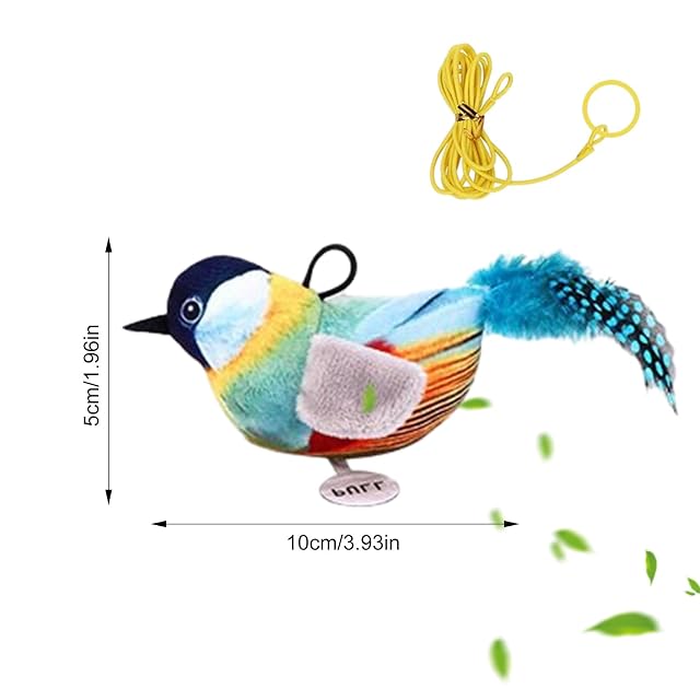 Foto 2 de 7 de Simulación De Juguete para Gatos Pájaros, Juguete De Pájaros De Peluche para Gatos, Juguete para Gatos…