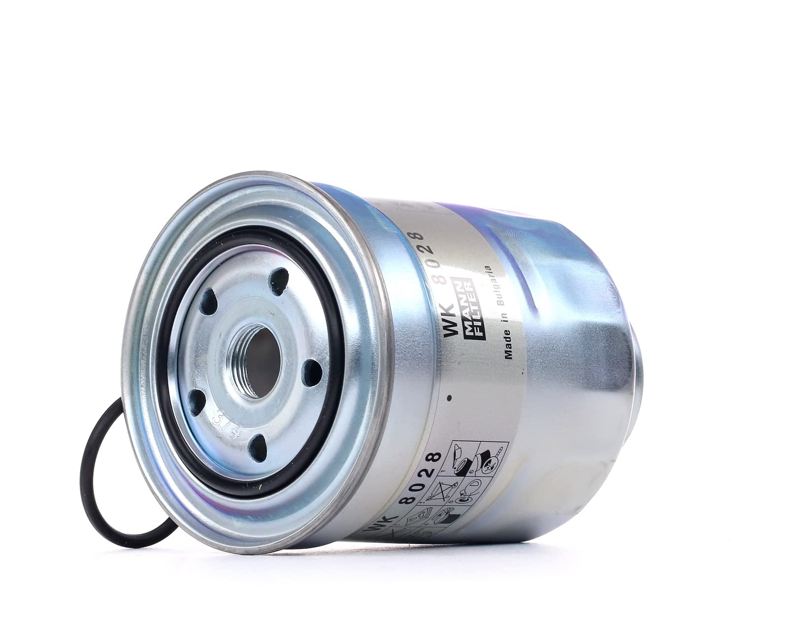 Fuel filter Spin-on Filter WK 8028 z MANN-FILTER for TOYOTA AVENSIS Saloon AURIS