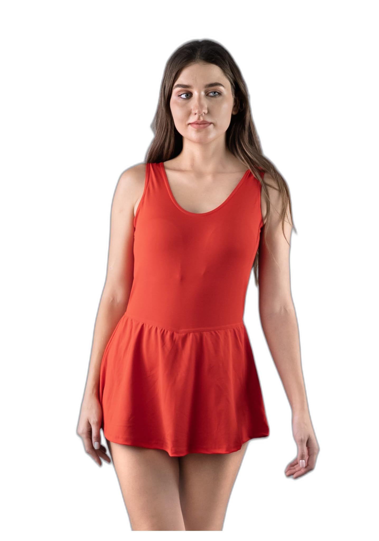 keepfit 1 pcs Padded Swimsuit Dress with Attached boy Short for Women |Swimming Suit for Women-picture-7