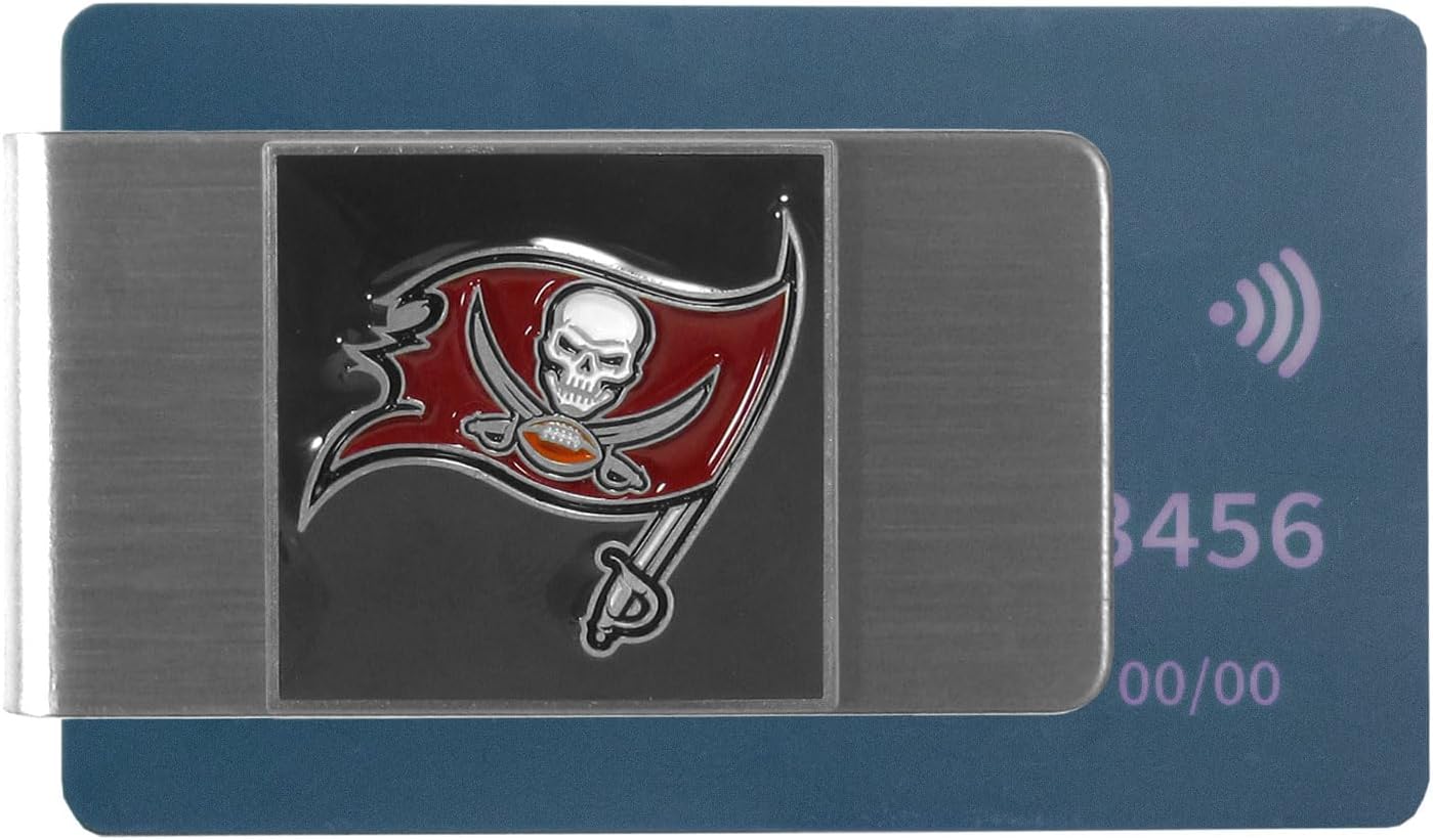 Siskiyou Sports NFL Mens Steel Money Clip