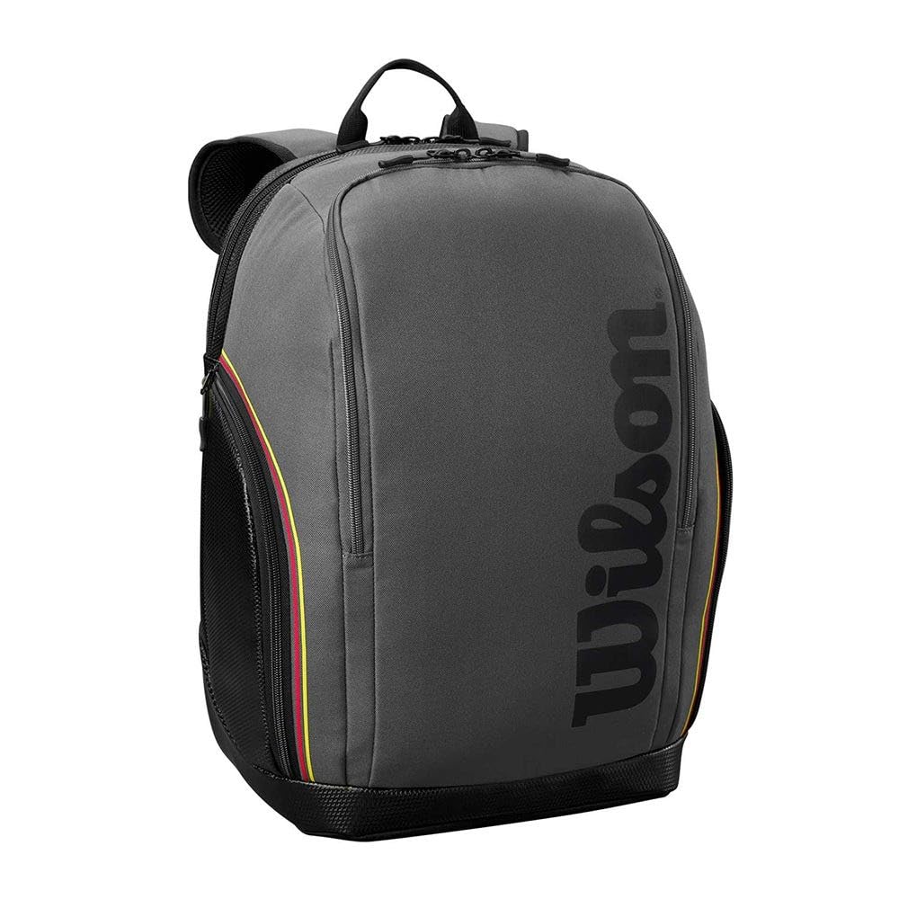 Wilson Tour Padel Rucksack, for up to 2 Rackets, Red/Black