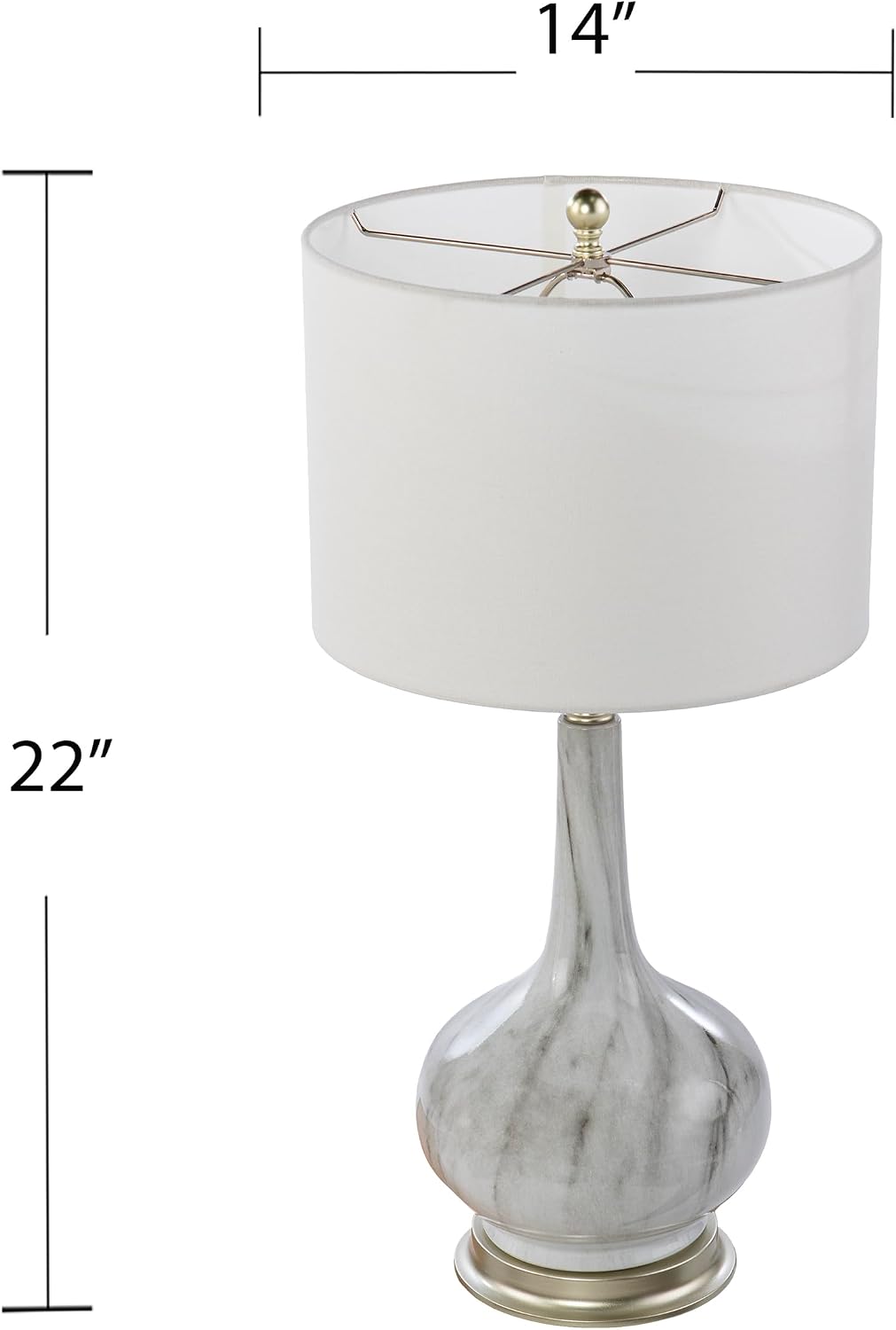 Table Lamp w, Shade