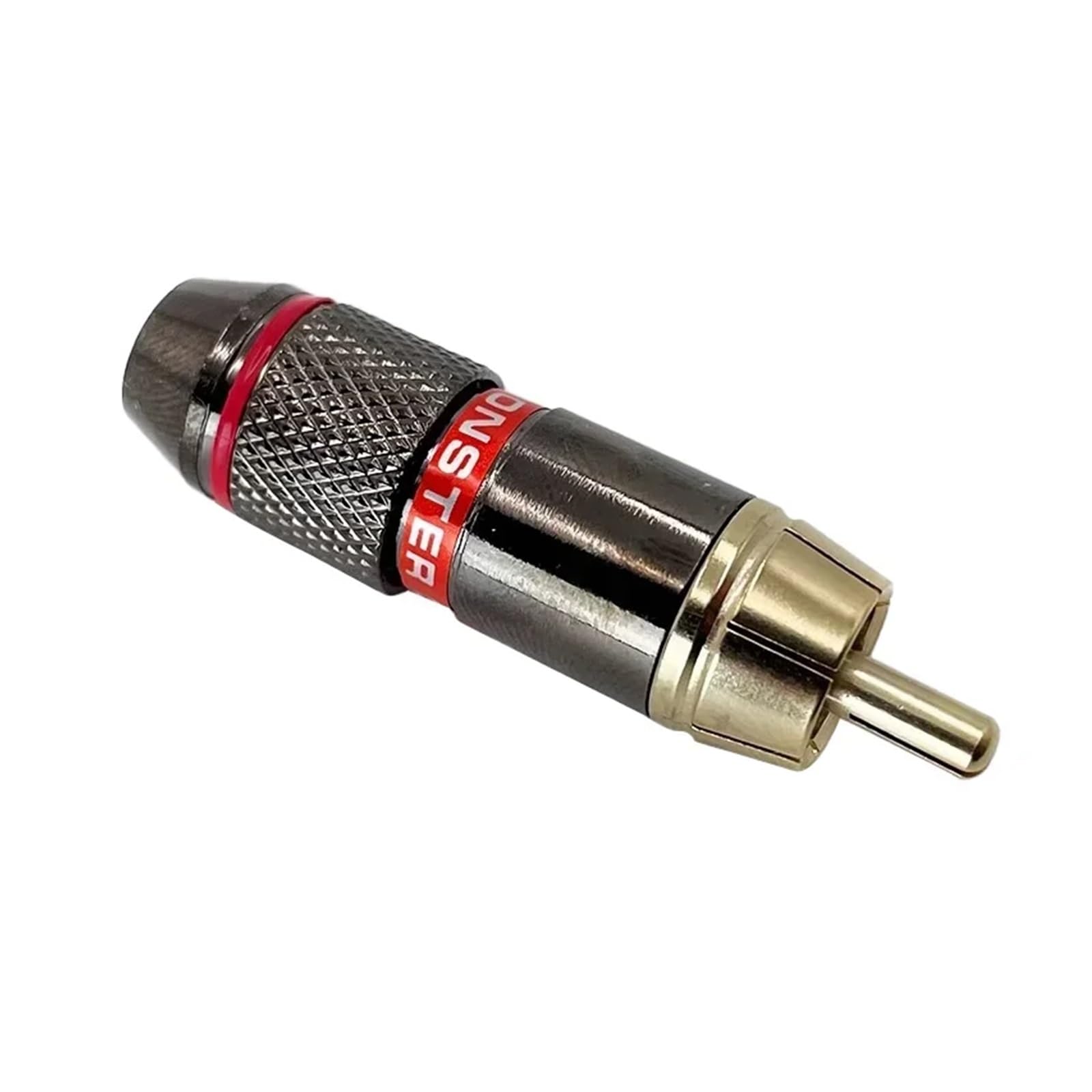 2/4/8 connecteurs RCA musicaux plaqués or 24 carats pour câble de haut-parleur audio vidéo HiFi (4 pièces)