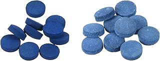PATIKIL 12mm 13mm Pool Cue Tips, 20 Pack Pool Billiard Cue Tips Pool Stick Replacement Tips Pool Stick Tips Snooker Cue Tips, Blue