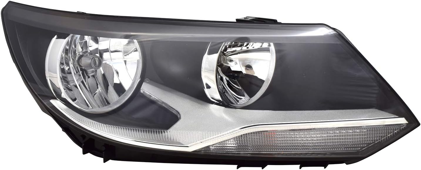 TYC Right Headlight Assembly Compatible with 2012-2018 Volkswagen Tiguan