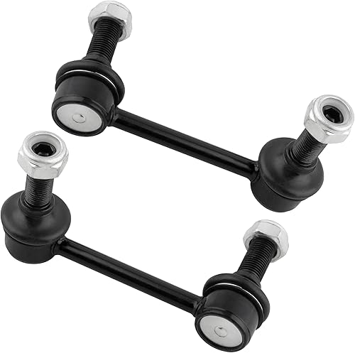 BOXI Cantidad (2) Enlaces de extremo de barra estabilizadora delantera para Buick Rainier para Chevrolet Chevy SSR TrailblazerEXT para GMC Envoy