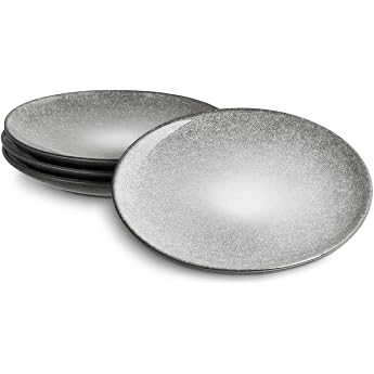 Crockery Grey Stoneware Dinner Set