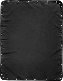 T-Top Canvas Boat Shade Cover Waterproof Replacement Canvas for Center Console Boat 93" x 62"(Black) 236cmx157cm