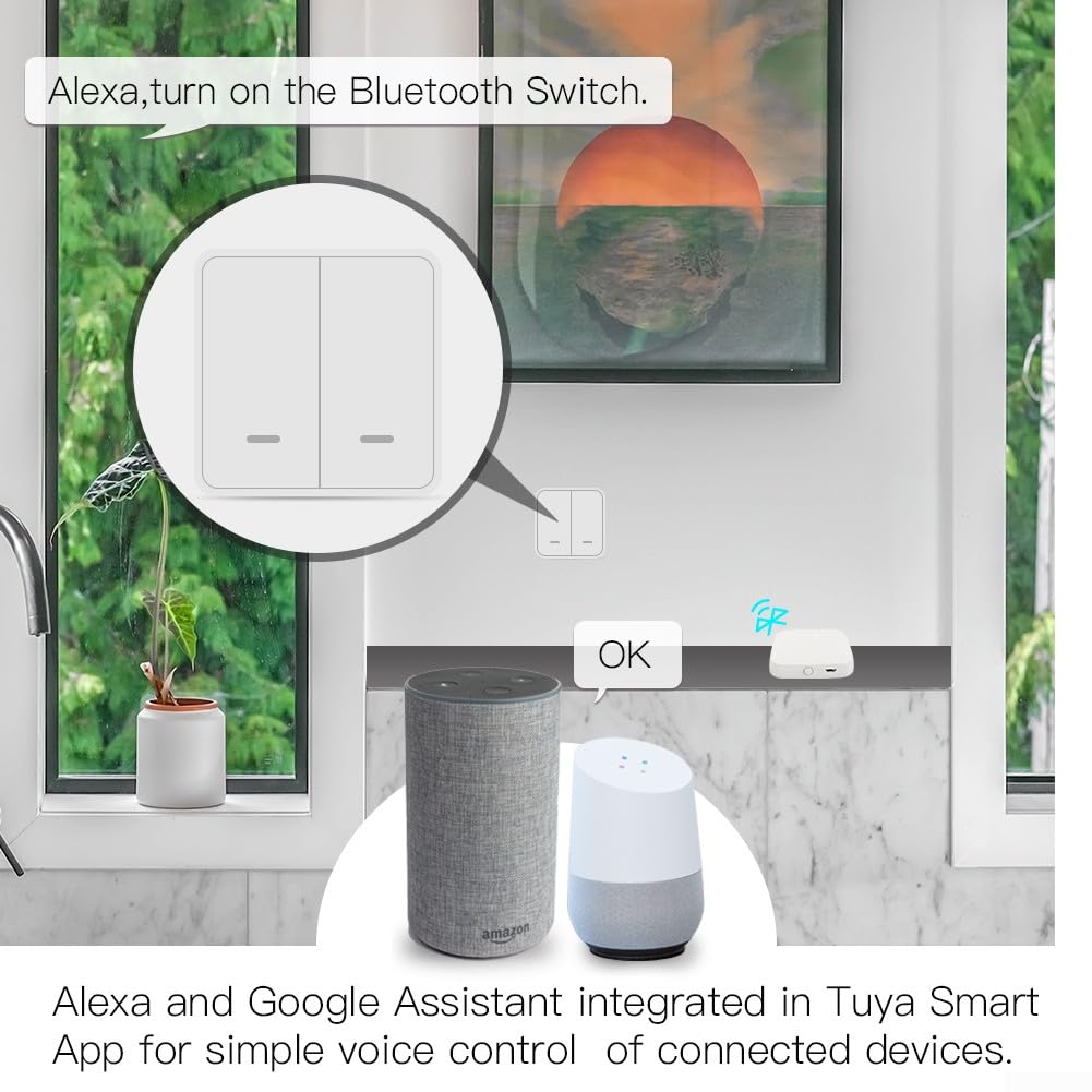 Puerta de enlace inalámbrica Smart WiFi para Tuya Bluetooth Smart MESH SIG Smart Gate Way Hub Bridge Wit para Smart Life APP 2.4G