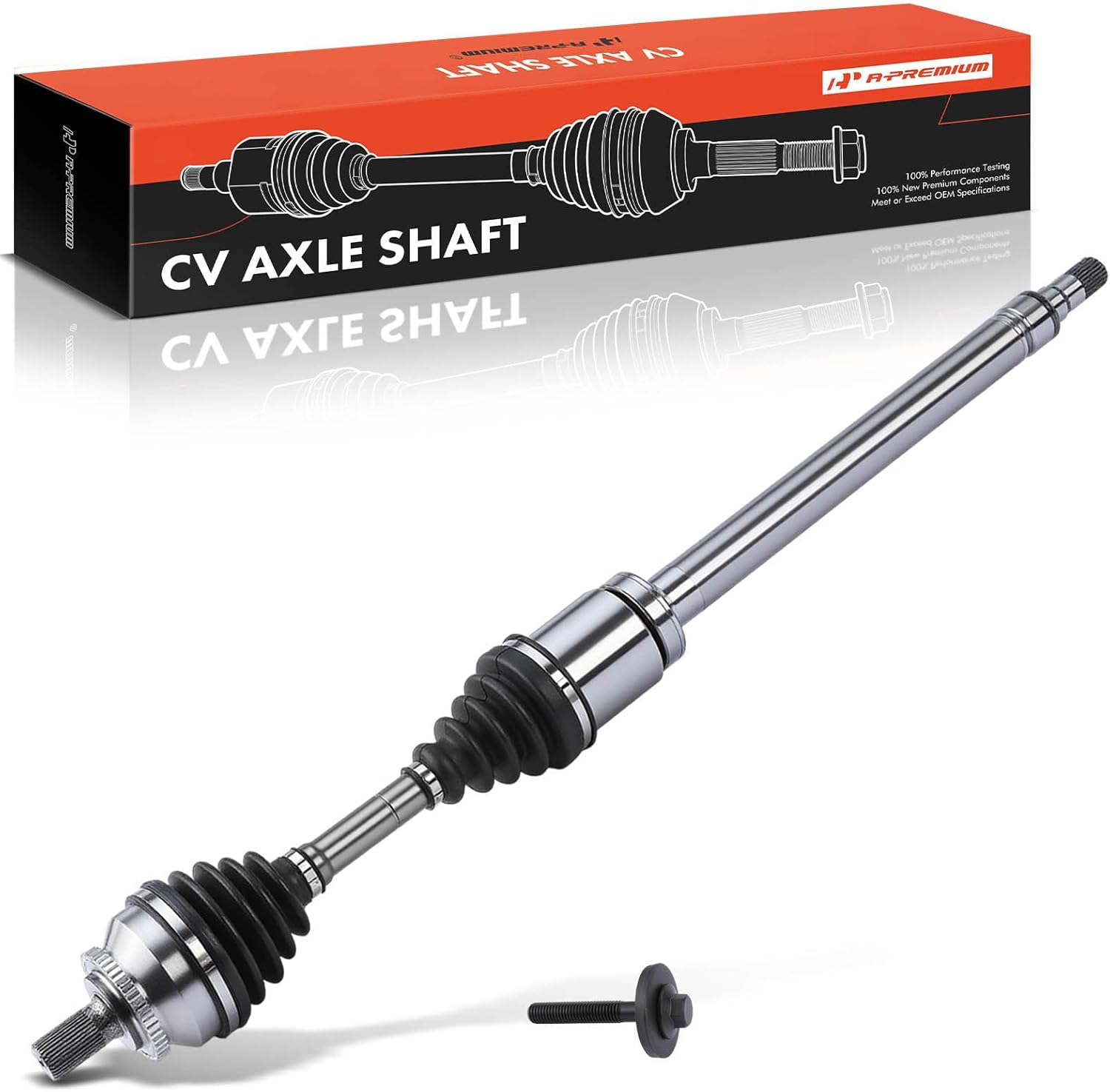 A-Premium CV Axle Shaft Assembly Compatible with Volvo S80 2004 2005 2006 2.5L FWD, Front Right Passenger Side, Replace# 1700-277027